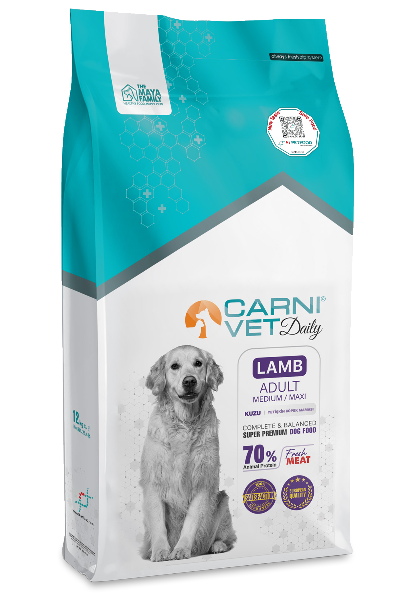 CARNI VET DAILY DOG LAMB SENSITIVE ADULT MEDIUM & MAXI